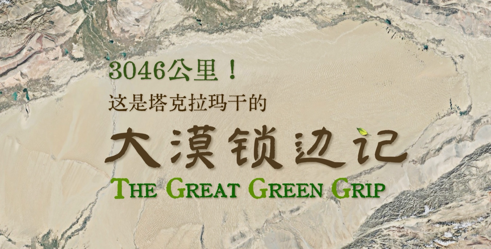 3046公里！这是塔克拉玛干的大漠锁边记 作品封面